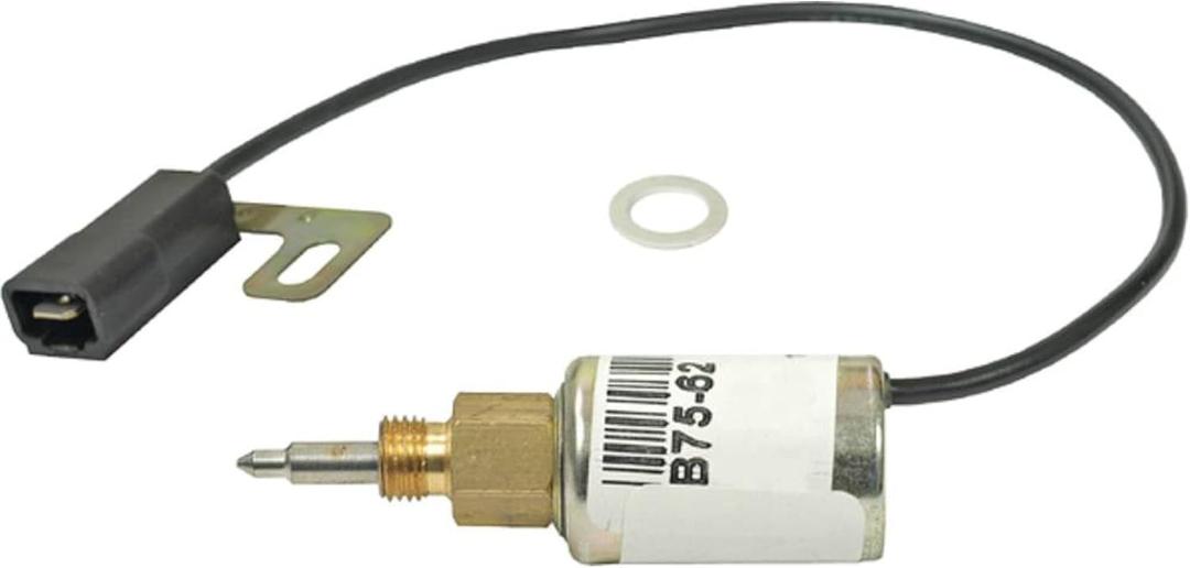 RAREELECTRICAL New Fuel Shut-Off Solenoid Compatible With Zenith Carburetors B75-62 B7562 A75-62 B7562 A7562 A75-62 B75-62