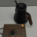 INTASTING Electric Kettle, Gooseneck Electric Kettle, 1 Precise Temperature Control, Stainless Steel Interior, Quick Heating for Pour Over Coffee, Tea & Boiling Water, 0.9L (Onyx Black)