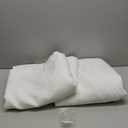 PANELSBURG 9FT White Curtains 108 Inches Long Extra Long Blackout for Bedroom Living Room Darkening Heavy Duty Thermal Insulated for Winter