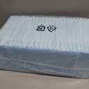 Amazon Basics Dog and Puppy Pee Pads, 5-Layer Leak-Proof Super Absorbent, Quick-Dry Surface, Potty Training, Regular (22x22"), 50 Count, Blue & White