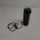 Car Electric Kettle for Travel : FVPE 12V/24V Small Electric Water Kettle, Multi-Temp Control 400 mL Portable Car Water Boiler for Brewing Coffee Tea,LCD Display 304 Stainless Steel Truck Heating Cup (Black)