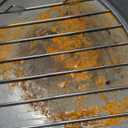 HONGBAKE 18 Inch Turkey Roasting Pan with Rack and Lid  Large Red Carbon Steel Roaster Pan for 20 lb Turkey, Oven Safe Baking Pan for Holiday Meals & Thanksgiving