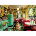 HQXXJW 500 Pieces Puzzle for Adults, Puzzles for Adults 500 Pieces, Vintage American Diner Jigsaw Puzzle, Challenging Perfect for Game Nights, 20.5 X 15 in