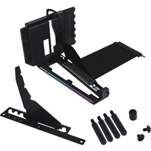 Lian Li ATX PC Case Multi-Directional 4 Slots Vertical GPU Kit V3 - Premium Gen 5 Riser Cable PCI-E 5.0 x16-155mm, PCIe 3.0/4.0 Compatible, Adjustable Position - (VG4v3 Black)