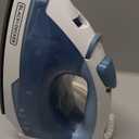 BLACK+DECKER Easy Steam Compact Iron for Clothes, Automatic Shutoff, Nonstick Plate, Light Weight, 1200 Watts (Standard)