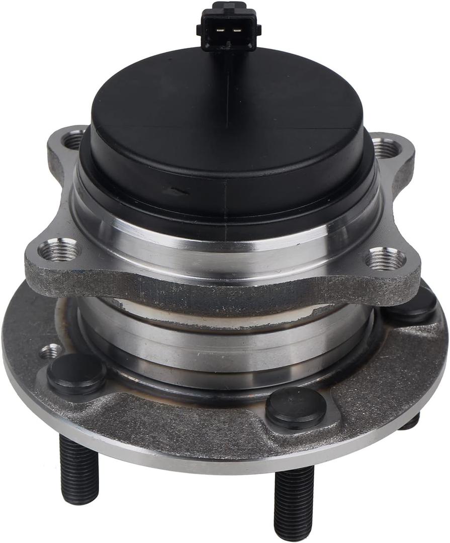 KUSATEC 512326 Rear Wheel Bearing and Hub Assembly Compatible with Hyundai Veracruz 2007-2012, Kia Sorento 2011-2015,Hyundai Santa Fe 2007-2020, 5 Lug w/ABS