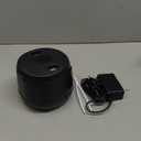 MySmile Dental Ultrasonic Retainer Cleaner Machine 45kHz UV Denture Cleaner with 200ML Capacity for Aligner, Braces, Mouth Guard, Night Guard, Portable Dental Cleaning Pod with Digital Timer (Black)