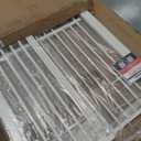 No Pawblems 55" Extra Tall Pet Gate for Cat/Dog, 29-40" Wide Auto Close Tall Dog Gate, 1.37" Ultra Narrow Spacing, NO Drilling Pressure Mounted for Doorways/Hallways, White