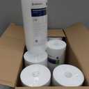 Pentair Pentek DGD-2501 Big Blue Water Filter, 10-Inch Whole House Sediment Filter Cartridge Replacement, Dual-Gradient Density Spun Polypropylene, 10" x 4.5", 1 Micron, Pack of 8