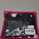 Comeondear Women Garter Belt and Thigh Highs Set  Lace Garter Belts for Women Mesh Suspender Belt with 4 Strap (X-Small-Small, 2-Black Garter Stocking)