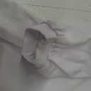 Allegra K Work Office Dress for Women's Button Decor A-Line Long Sleeve Dress White XS