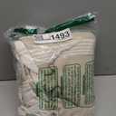 DEMMEX Organic Turkish Cotton Ultra Soft Bath Towel - Luxury Oversized Peshtemal for Bathroom, Bath Sheet - Lightweight Quick-Drying Beach Towel - Prewashed, Diamond Weave, 71x36'', White-Beige