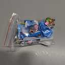 2 x 5Pcs 0.4in/10mm Diameter Cute Silicone Straw Covers Cap for Stanley Cup, Dust-Proof Drinking Straw Reusable Straw Tips Lids. (Jerry & Smurf Family)