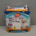 Simple Solution Disposable Dog Diapers, Female Dog Diapers, Puppy Potty Training, Incontinence and Heat Cycle Protection, Large Diapers for Dogs, 18-27 Inch Waist, 30 Count