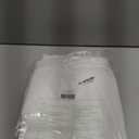 NICETOWN Pure White 100% Blackout Lined Curtains, 1 Pair, 37" Width x 40" Length Each Panel, 2 Thick Layers Narrow Wide Window Treatment Panels Thermal Insulated Drapes for Kitchen Small Window