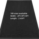 Front Door Mat 36" x 60" Custom Sizes,Heavy Duty Doormat for All Weather,Waterproof Rubber Backing Low Profile Indoor Entrance Outdoor Mats,Commercial Floor Mats for High Traffic Area