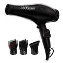 Red Pro Hair Dryer 3500W Turbo Titanium Blow Dryer with Detangler Comb, Fast Dry Smooth Hair, Multi Setting, Cool Shoot Button, Professional Salon Dryer