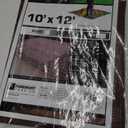 Foremost Dry Top 10 ft. W X 12 ft. L Medium Duty Polyethylene Reversible Tarp Brown/Green