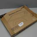 SINWANT Couch Armrest Table, Large Bamboo Couch Arm Table 360 Phone Holder,Foldable Sofa Arm Tray for Eating Drinking Snacks Remote on Chair Armrest