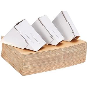 Mr. Pen Adjustable Cardboard Corner Protectors, Fits 1", 1.5" and 2.1", 100 Pack, Corner Protectors for Shipping, Cardboard Packing Corners