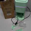 Elite Gourmet Snow Cone & Shaved Ice Maker, ESI2215M, Refreshing Slushies, Margaritas, Boba Drinks, Snow Cone & Holder and Ice Mold, Use Cubed & Bagged Ice, Stainless Steel Shaving Blade, Mint