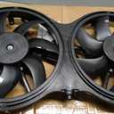 OYEAUTO Radiator Cooling Fan Assembly 621-586 Compatible with Nissan Pathfinder 2001-2004 2013-2024&Infiniti QX60 2014-2024 2.5L 3.5L L4 V6