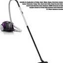 Eagles Vacuum Cleaner Accessory, Plastic 1-3/8" Extension Wands, 35mm Hose, 2 Pipe Extent to 34in, Brush Tool Head (2+1), Black