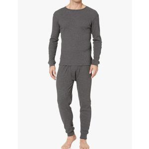 Amazon Essentials Thermal Long Johns Underwear Set for Men, XL, Charcoal