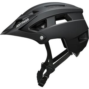 Mountain Bike Helmet Adult Men Women - Ultra Comfort, Super Lightweight Bicycle Helmets, MTB Cycling Gear Biking Accessories with Adjustable Fit & Removable Sun Visor