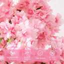 FSOHOI Artificial Cherry Blossom Tree 7FT, Pink Large Fake Plants Indoor