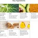 CLEARSTEM - MINDBODYSKIN Hormonal Acne Supplement (5-HTP) - Natural DIM Supplement - Skin Care Vitamins - Hormone Balance, Antioxidants - Gluten Free, Cruelty Free - 30 Servings, 90 Capsules