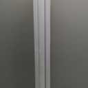 Joydeco No Drill Zebra Blinds for Windows, Cordless Day & Night Dual Sheer Roller Shades, Easy Installation, Free-Stop Lift System, Light Filtering Privacy Blinds for Home(White,33" W x 75" H)