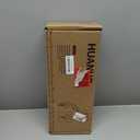 HUANUO FlowLift Single Monitor Mount, 13 to 32 Inch Monitor Arm, Adjustable Monitor Stand, Vesa Mount with Clamp and Grommet Base - Fits 4.4 to 19.8lbs LCD Computer Monitors (Black)