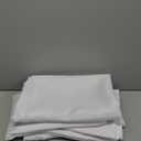 BRILLMAX 6 Pack White Tablecloths 70 x 120 Inch for 6ft or 8ft Rectangle Tables - Rectangular Bulk Linen Polyester Fabric Washable Cloth Cover for Wedding Reception Banquet Birthday Party