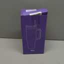 Tswofia Personalized 40 oz Monogrammed Tumbler with Handle & Flip Straw, 100% Leak Proof stainless steel Insulated Tumbler, Customized Initial Funny Gifts for Women Mom Sisters Coworker, M