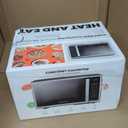 Chefman Countertop Microwave Oven 1.1 Cu. Ft. Digital Stainless Steel Microwave 1000 Watts with 6 Auto Menus, 10 Power Levels, Eco Mode, Memory, Mute Function, Child Safety Lock, Easy Clean