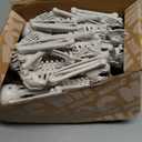 JOYIN 12 PCS 16" Halloween Skeleton Decor, Full Body Movable Stayable Joints Plastic Skeleton, Posable Hanging Skeletons for Halloween Decoration Indoor Outdoor, Graveyard Yard Party Decor