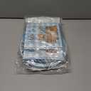 Hello Fall Decorations Tableware, 142 Pcs Blue Plaid Fall Pumpkin Decorations includes Pumpkin Plates and Napkins, Hello Fall Plates and Napkins for Harvest Blue Thanksgiving Decorations