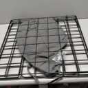 SONGMICS 29 Gal. (110L) Laundry Basket, Laundry Hamper, Collapsible Clothes Hamper, Removable and Washable Liner, Metal Wire Frame, for Bedroom Bathroom, Black and Gray ULCB111G01