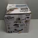 Ninja Crispi 4-in-1 Glass Air Fryer | 450F | Non-Toxic | 4QT & 6-Cup Glass Containers w/Lids | Microwave, Freezer, Dishwasher Safe | Max Crisp, Air Fry, Bake, Recrisp | Stone | FN101ST
