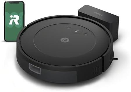 iRobot Roomba Vac Robot Vacuum (Q0120) - Easy to use, Power-Lifting Suction, Multi-Surface Cleaning, Smart Navigation Cleans in Neat Rows, Self-Charging, Alexa