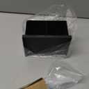 Hair Dryer Holder Wall Mounted, Hair Tools Organizer, Bathroom Space-Saving Blow Dryer Organizer Curling Irons Storage Hair Dryer Comb Attachments Black (Self-Adhesive and Drilling)