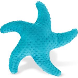 Marble Empire Starfish Pillow Starfish Decorative Throw Pillow Coastal Pillows Beach Ocean Nautical Theme Stuffed Plush for Bed Couch(Turquoise) (19.68inch)