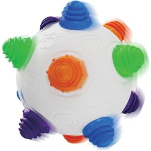 Bumbling Bouncing Asteroid - Space Activity Toy for Babies
It wiggles, wobbles and rolls just out of reach - light-up chase play that motivates crawling and giggles, Ages 6+ Months