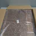 Extra Large Acacia Wood Corner Bread Box for Kitchen Countertop, 16.5 Inch Wooden Breadbox with Glass Wavy Door, Durable Grain Finish, Farmhouse Style Design (Acacia Wood)