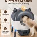 Automatic Self Cleaning Litter Box, MeowWhimsy Large Smart Robot Litter Box