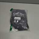 Horbaunal Dark Grey Bed Wedge Pillow Cover with Zipper Design, Wedge Pillowcase Protector with Side Pocket for Storage, 24" L x 24" W x 12" H (Pillow Not Include)