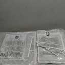 Lavatino 5-Tier Desk Organizer with 2 File Holders, Metal Adjustable Paper Letter Tray for Office or Home Desk Organizers and Accessories | 7 Flexible Dividers Keep Workspace Supplies Neat, White