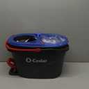O-Cedar RinseClean Spin Mop & Bucket System + 2 Extra Mop Heads| Clean with Clean Water | Removes 99% of Bacteria
