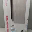4 Pack Acoustic Panel 23.6"x11.8" Soundproof Fiberglass Panel,Charcoal Grey, 23.6" x 11.8"-4pcs